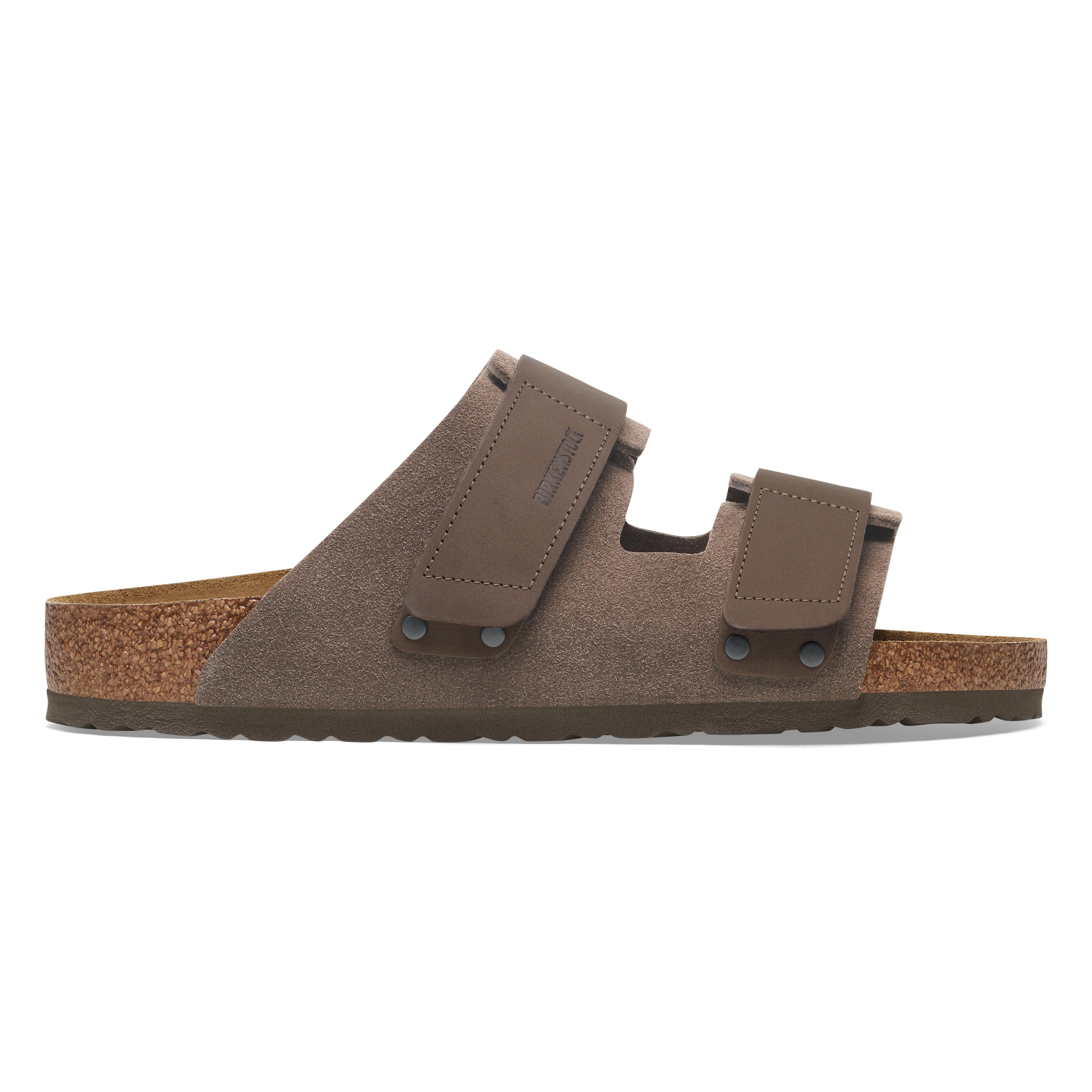 Birkenstock Ujı Vl Nu Erkek Kahve Süet Çift Bant Terlik 1029259