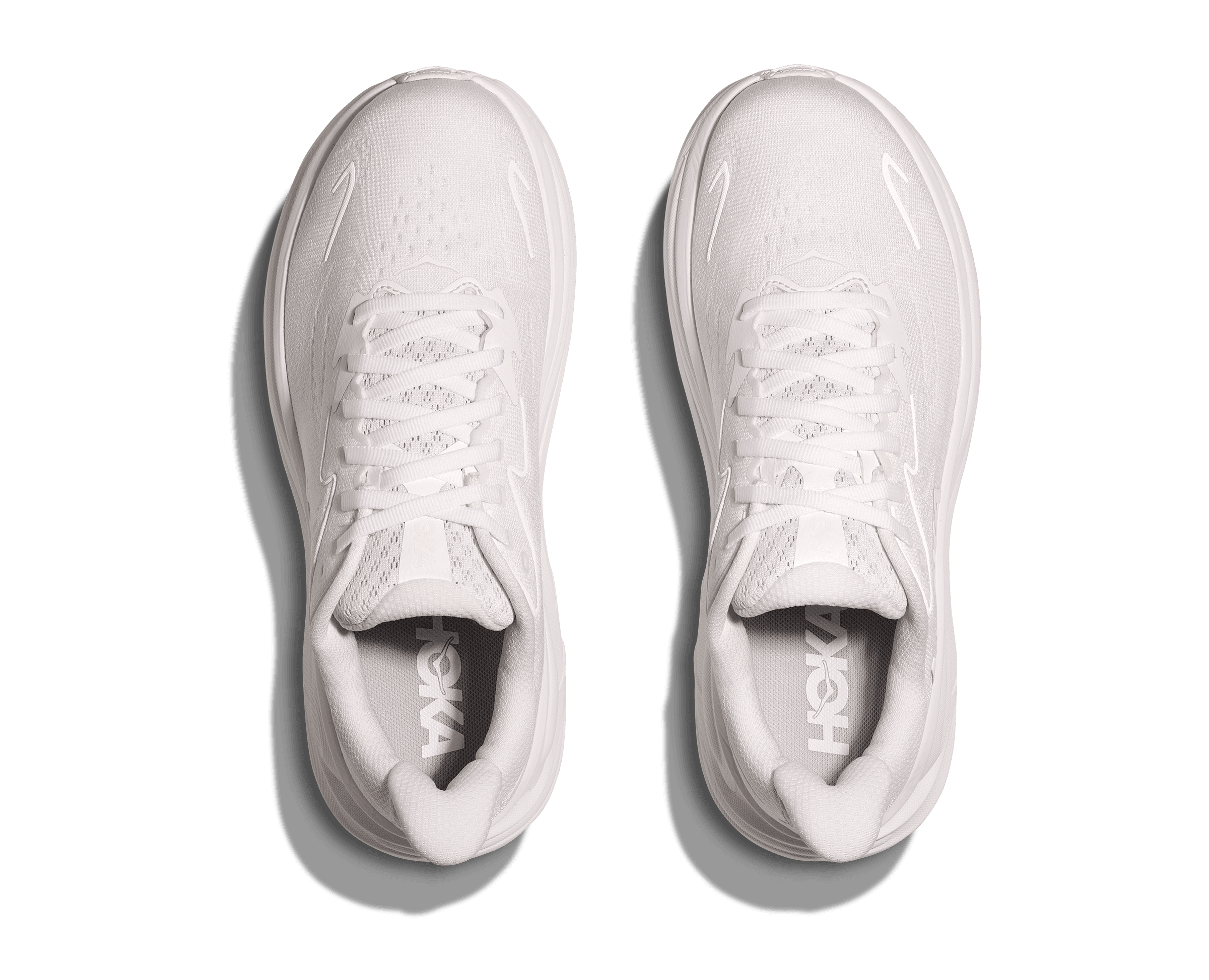 Hoka Clifton 10 Kadın Beyaz Koşu Ayakkabısı 1162031-WWH