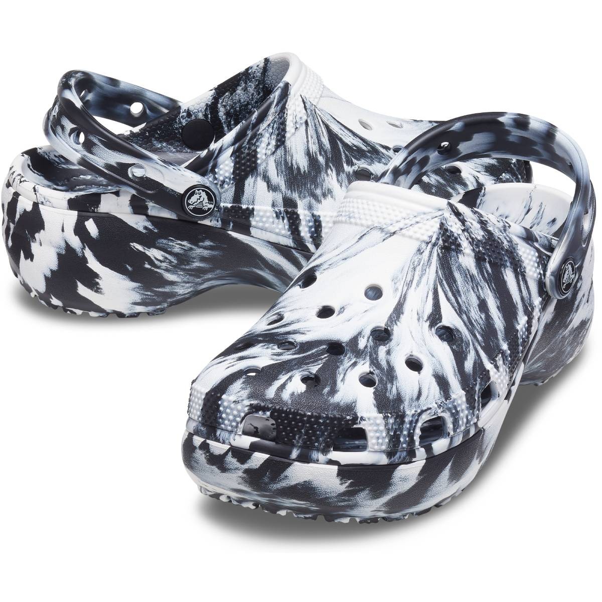 Crocs Classic Platform Marbled ClogW