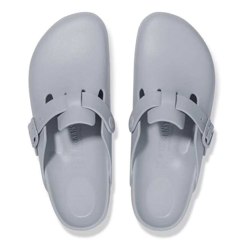 Birkenstock Boston Eva Erkek Gri Kapalı Burun Terlik 1027621