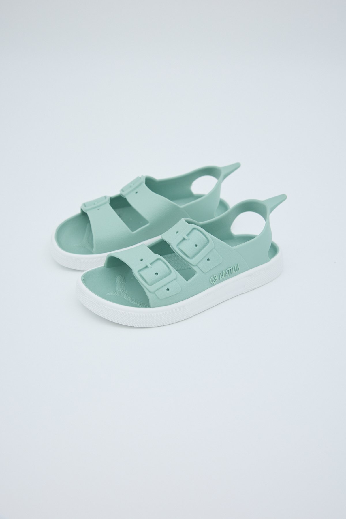 Boatilus Irky.Veg-F Pastel Green White Unisex Kids