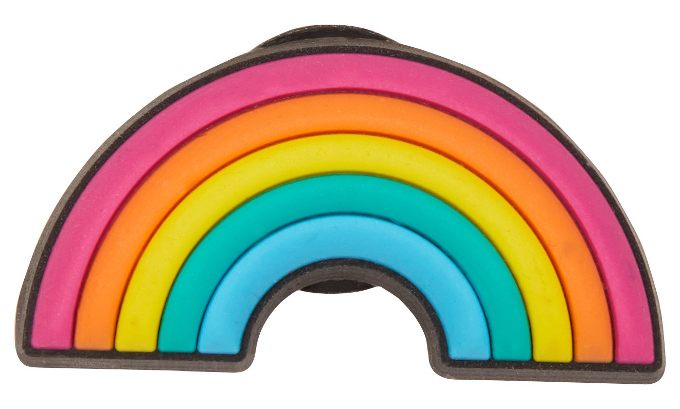 Crocs Rainbow Unisex Renkli Rozet