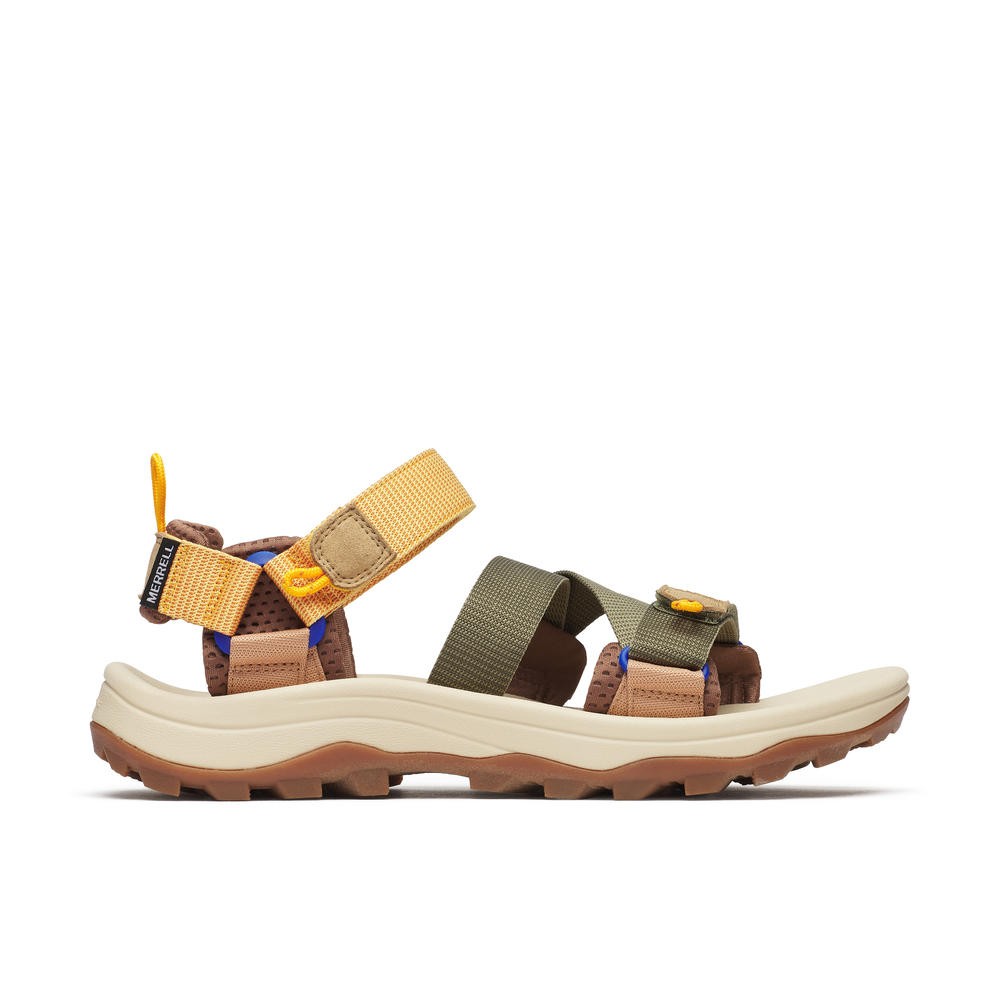 Merrell Speed Fushıon Sport Rmx Yeşil-Turuncu Erkek Outdoor Sandalet J007089