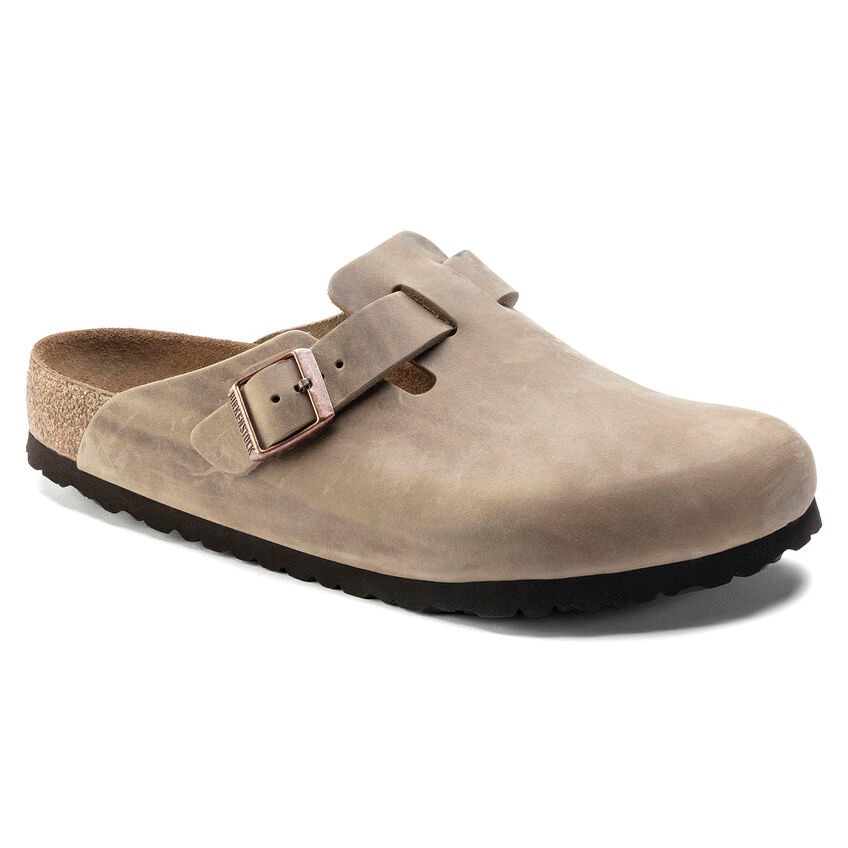 Birkenstock Boston Sfb Leoı Nu Unisex Vizon Terlik 1019484