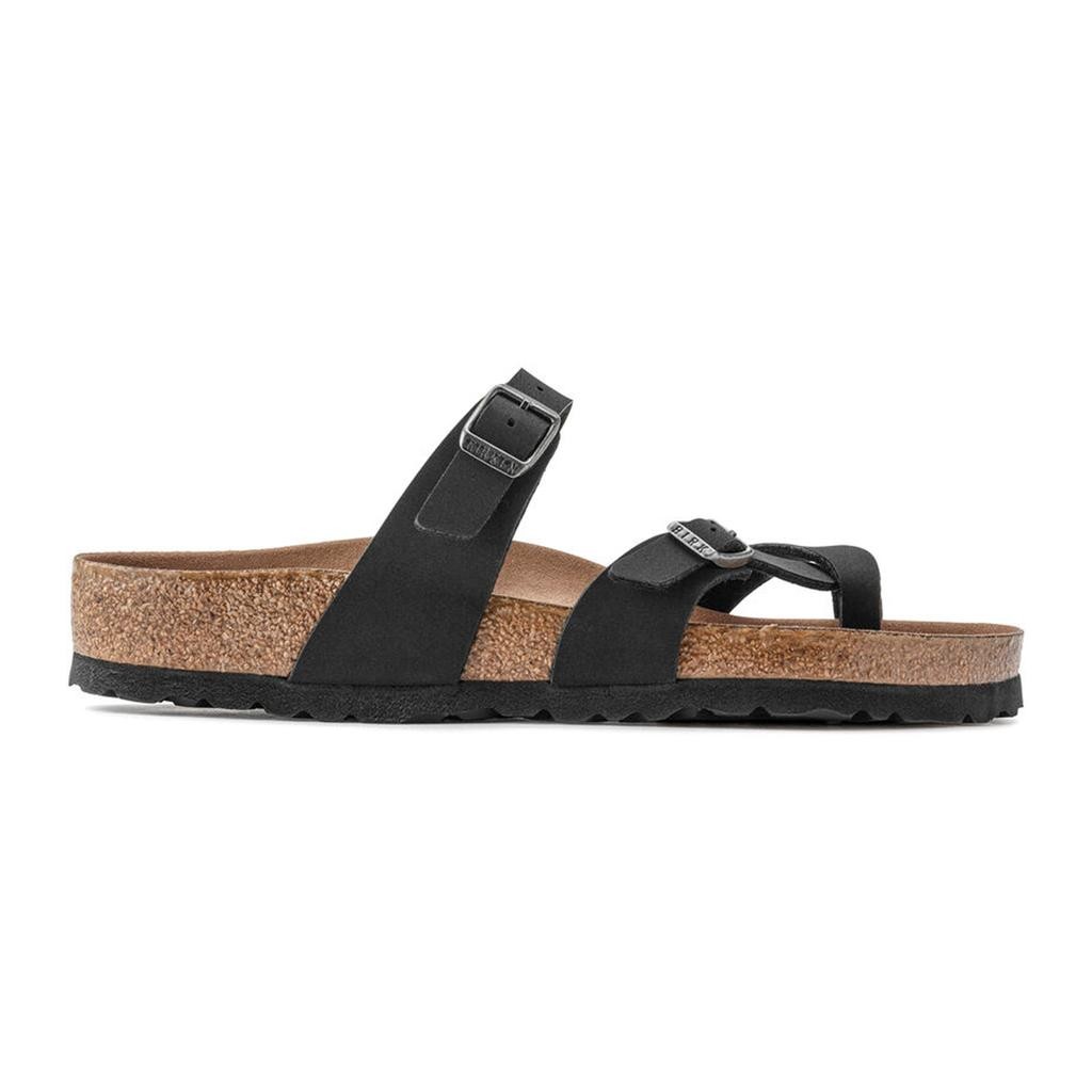 Birkenstock Mayarı Bf Nu Earthy Vegan Kadın Siyah Parmak Arası Terlik 1021176