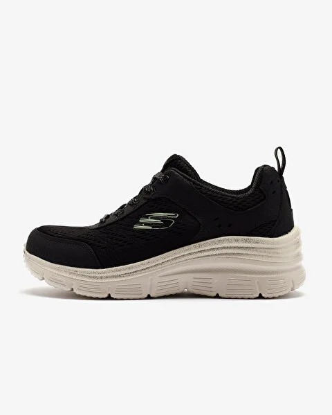 Skechers Fashion Fıt Kadın Siyah Sneaker 896294TK BKGD