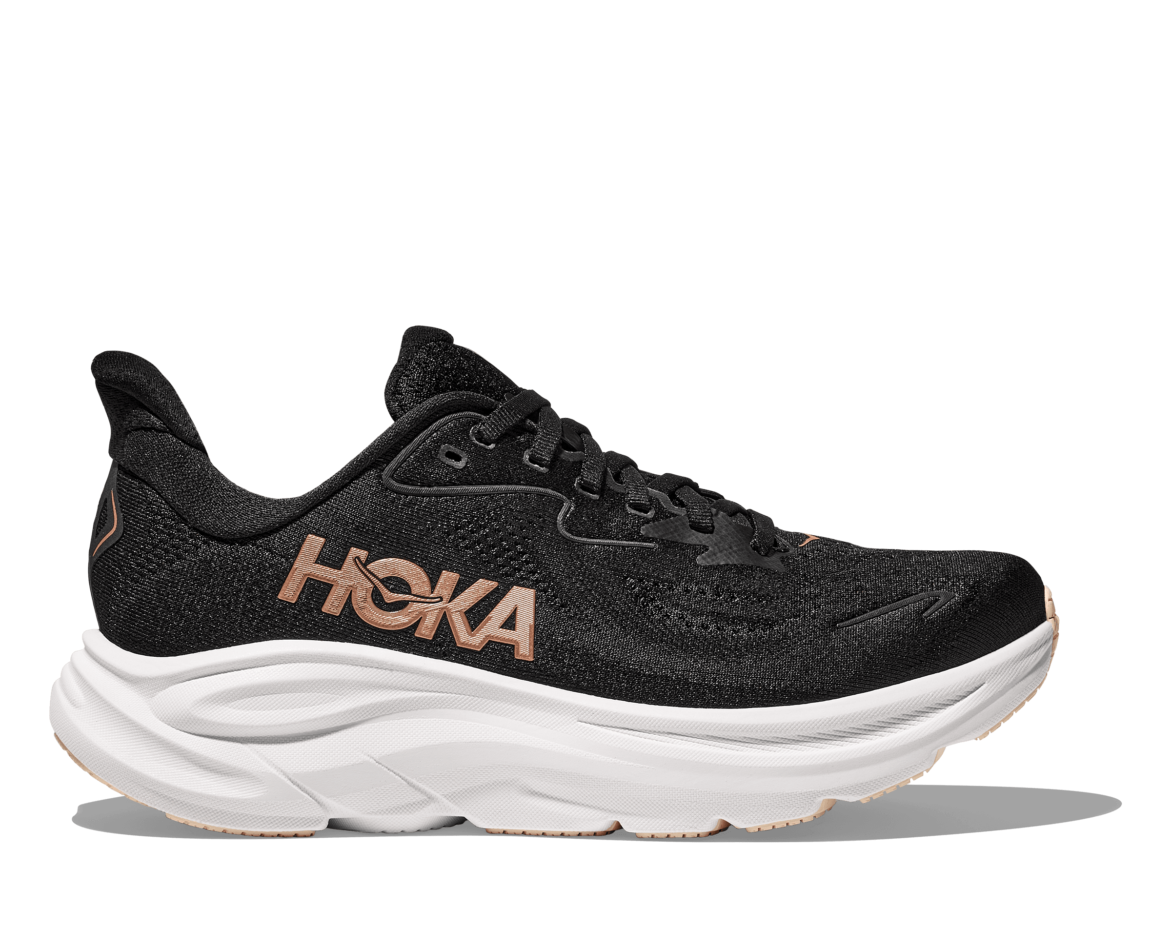 Hoka Clifton 10 Kadın Siyah Koşu Ayakkabısı 1162031-BRGL