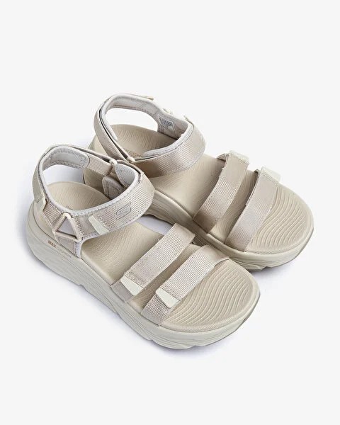 Skechers Max Cushıonıng Lured Kadın Bej Sandalet 140218 NAT