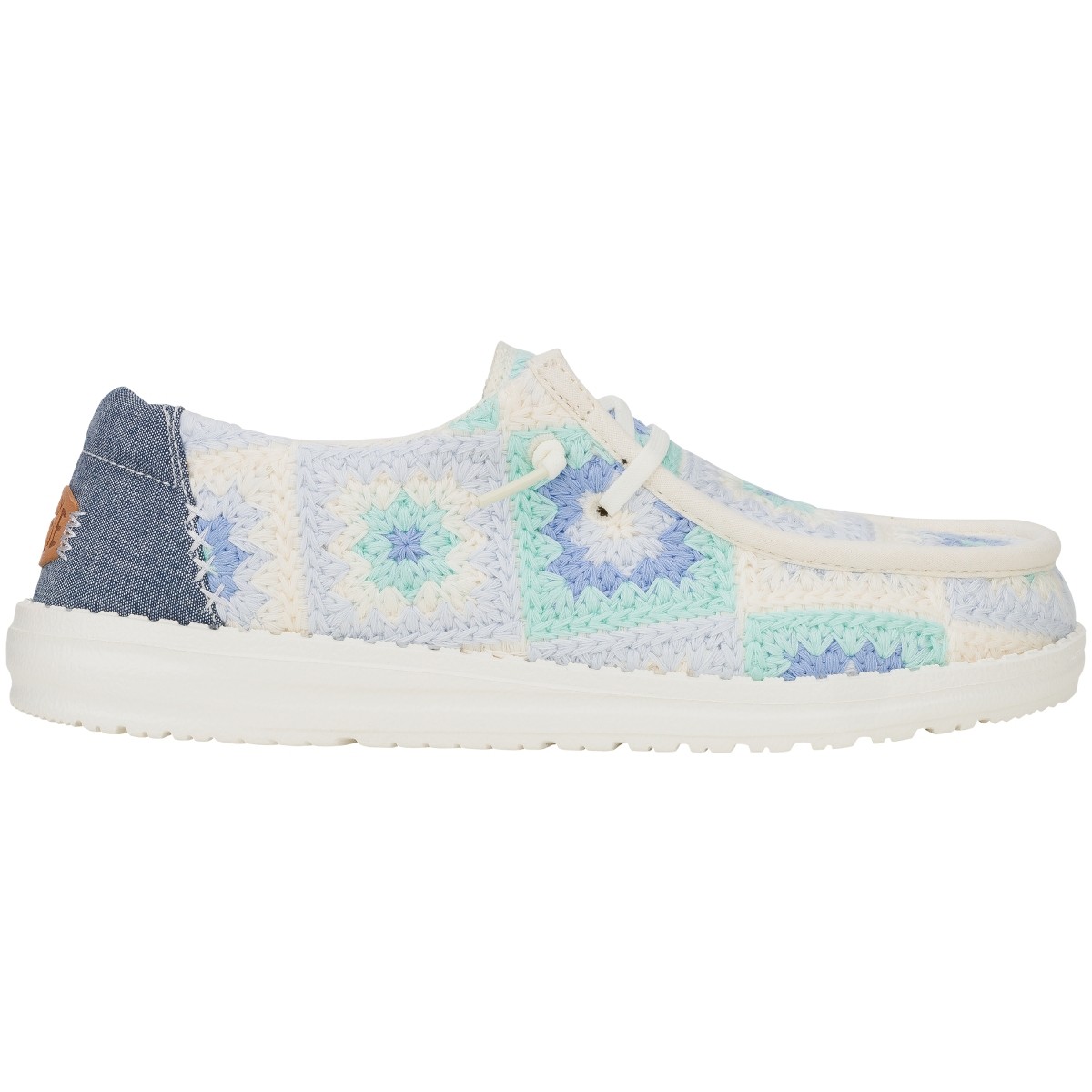 Hey Dude Wendy Cottage Crochet Bay Blue Multi HD.43109 4VP
