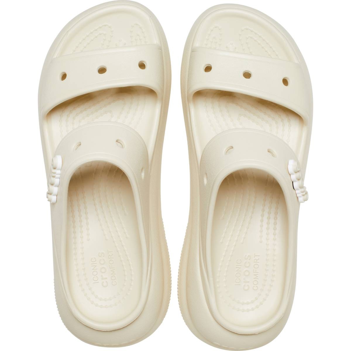 Crocs Classic Crush Sandal Woman 207670 - Krem