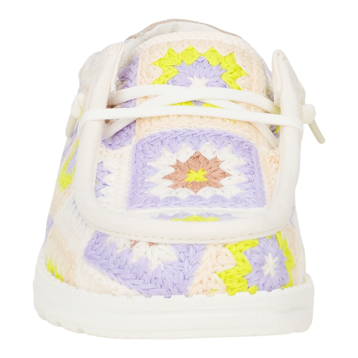 Hey Dude Wendy Cottage Crochet Egret Lavender Multi HD.43109 0NK