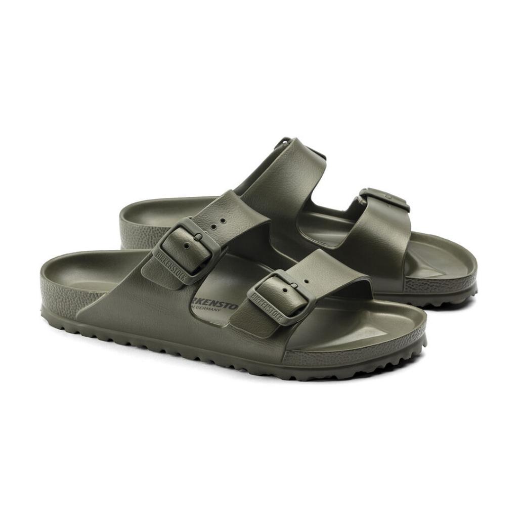 Birkenstock Arızona Eva Kadın Haki Çift Tokalı Terlik 1019152