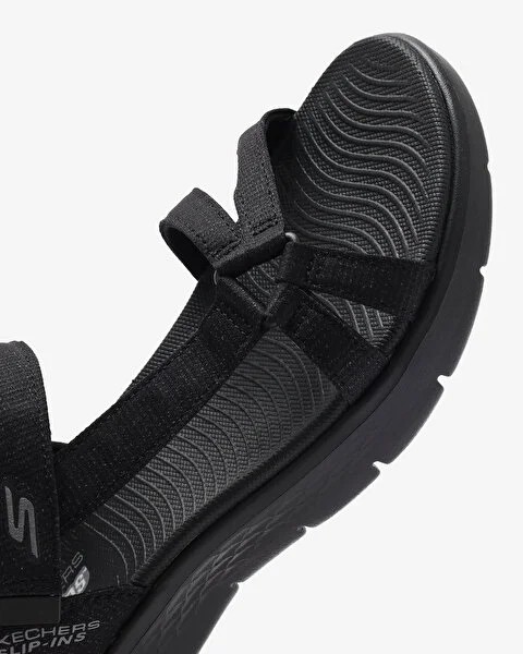 Skechers Go walk Flex Sandal Illumınate Kadın Siyah Sandalet 141481 BBK