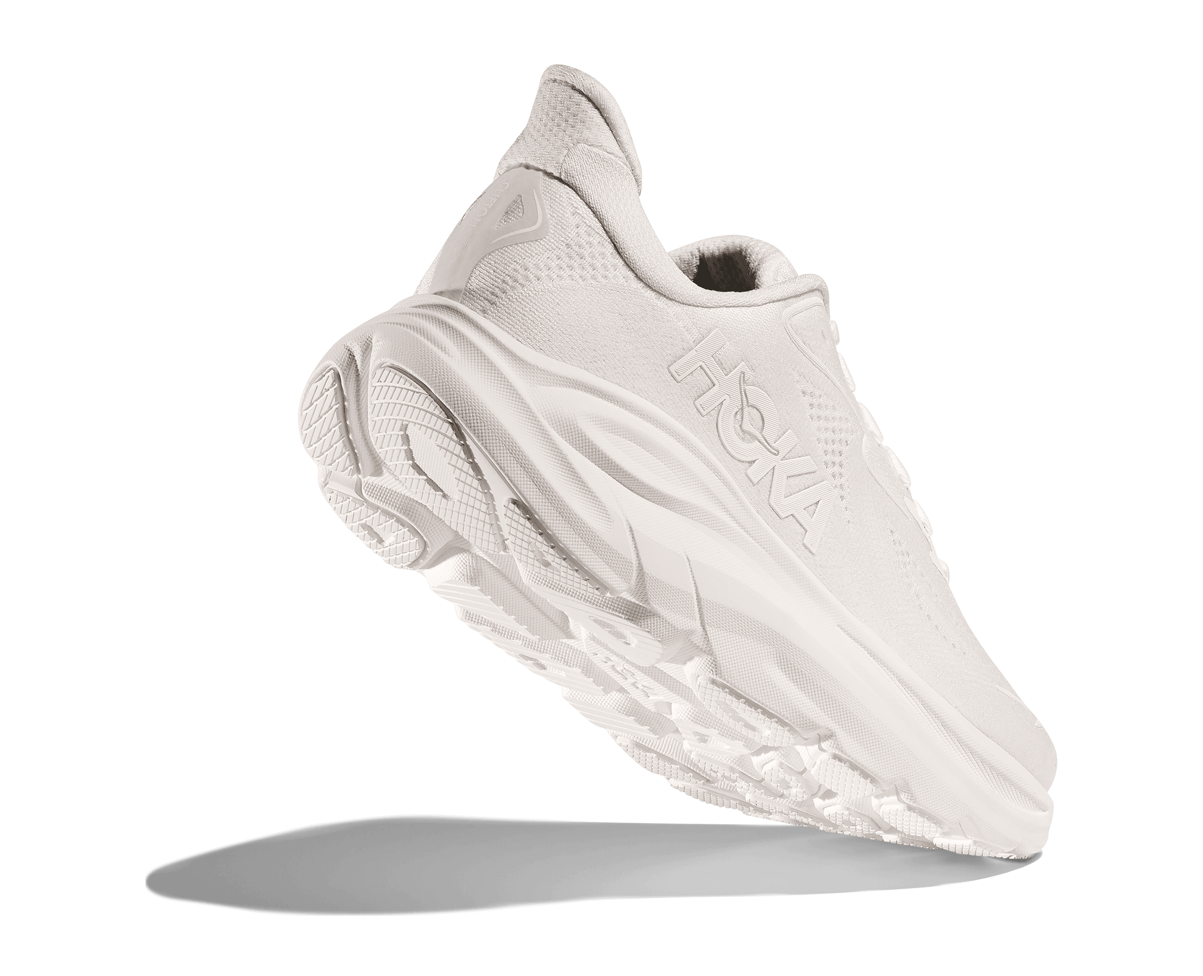 Hoka Clifton 10 Kadın Beyaz Koşu Ayakkabısı 1162031-WWH