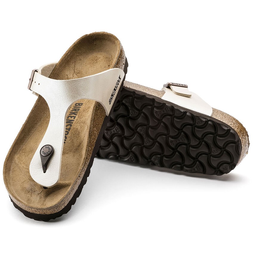 Birkenstock Gızeh Bf Graceful Kadın İnci Beyazı Terlik 943871