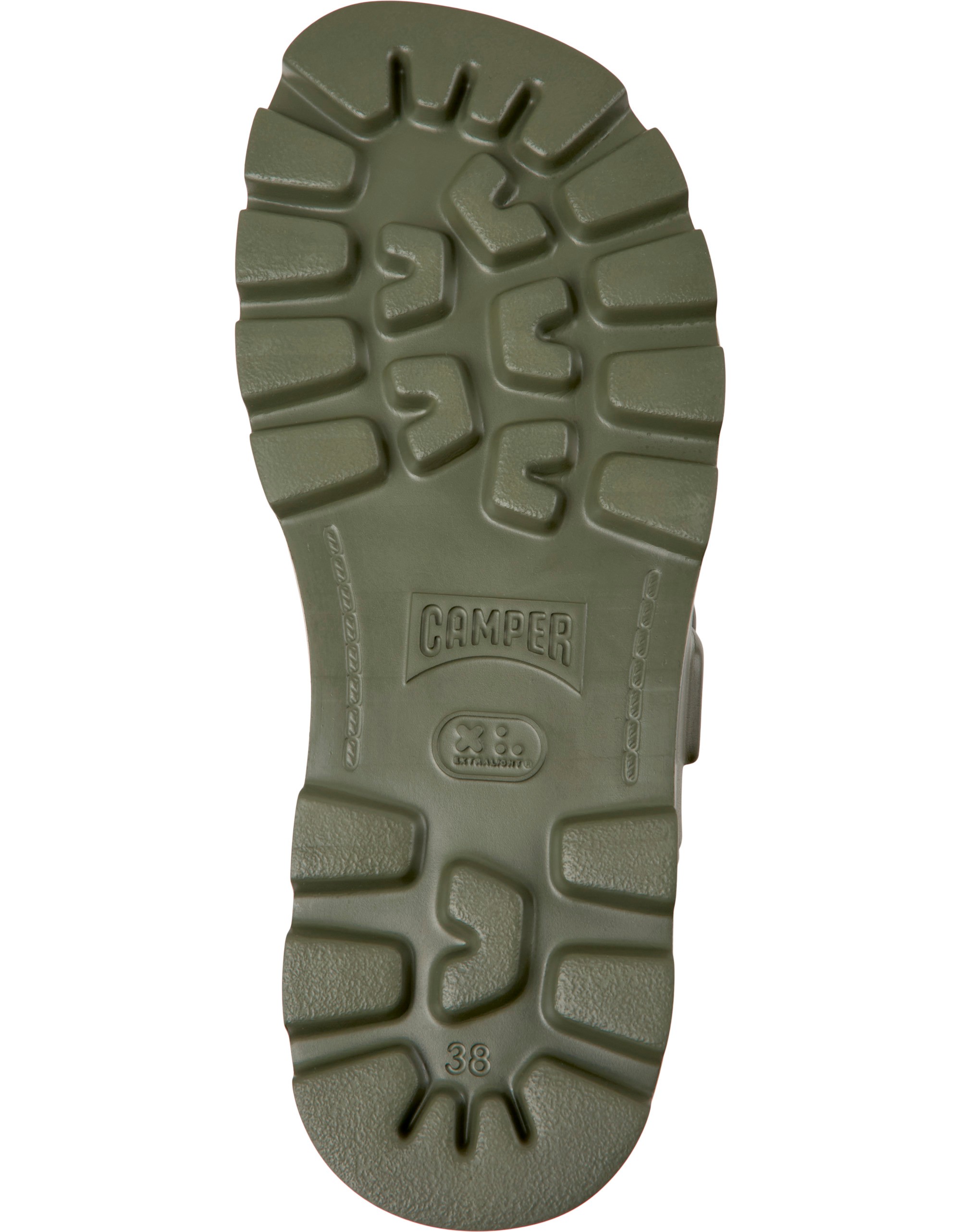 Camper Brutus Sandals Kadın Yeşil Spor Terlik K201792-004