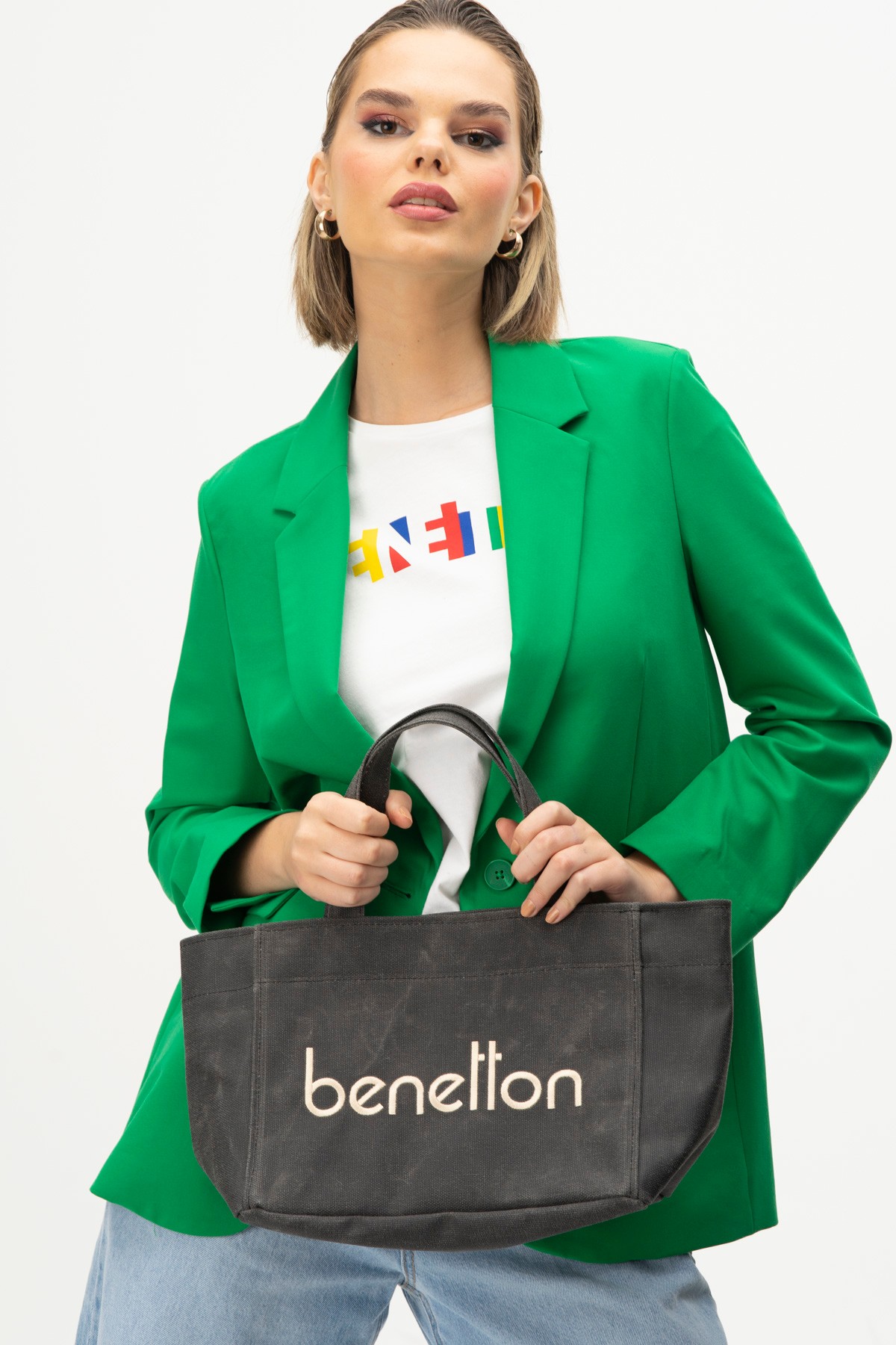 Unıted Colours Of Benetton Kadın Omuz Kol Çantası