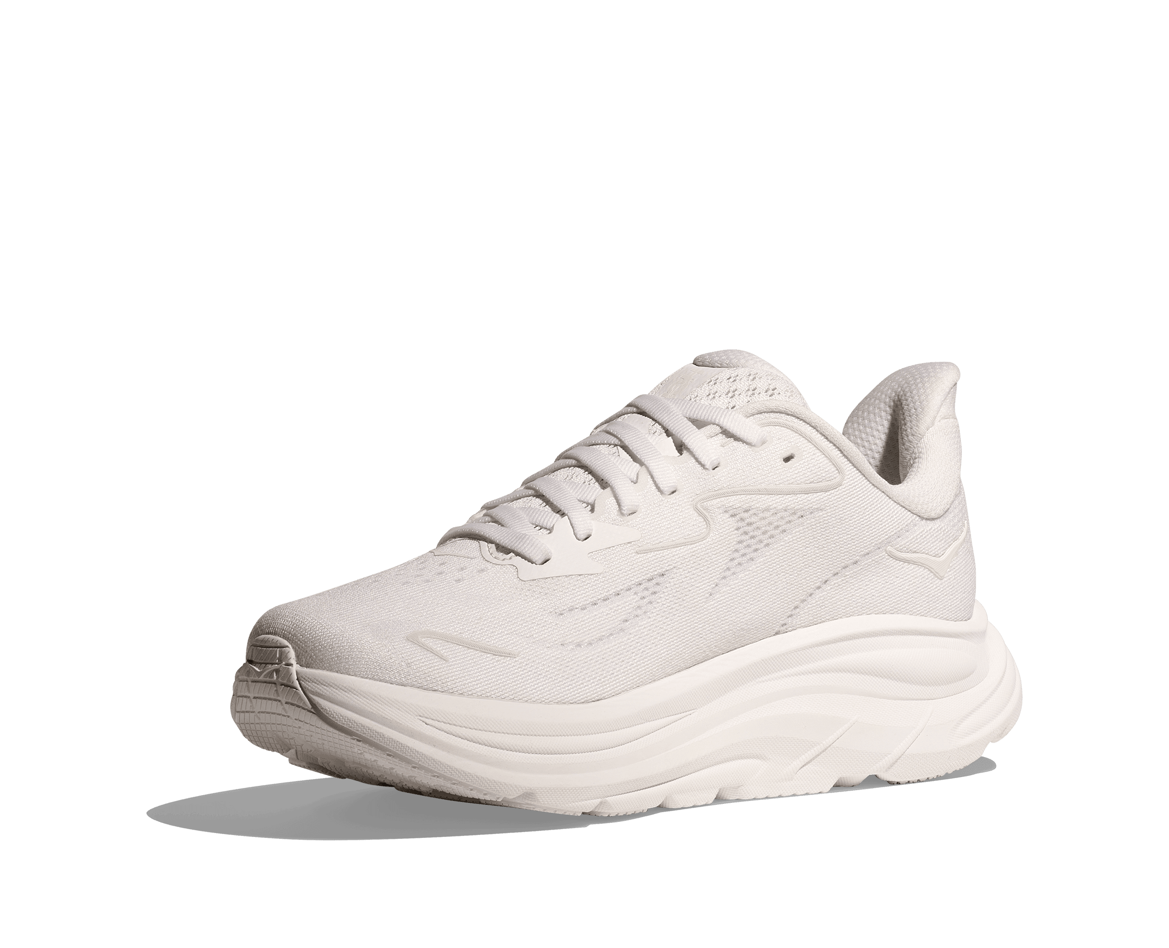 Hoka Clifton 10 Kadın Beyaz Koşu Ayakkabısı 1162031-WWH