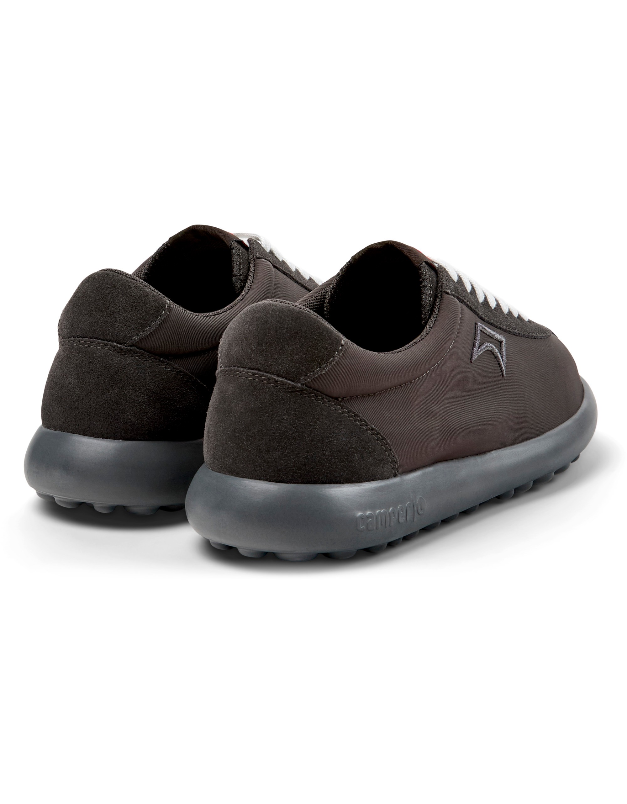 Camper Pelotas XLF Erkek Gri Süet Deri Tekstil Sneaker K101019-005