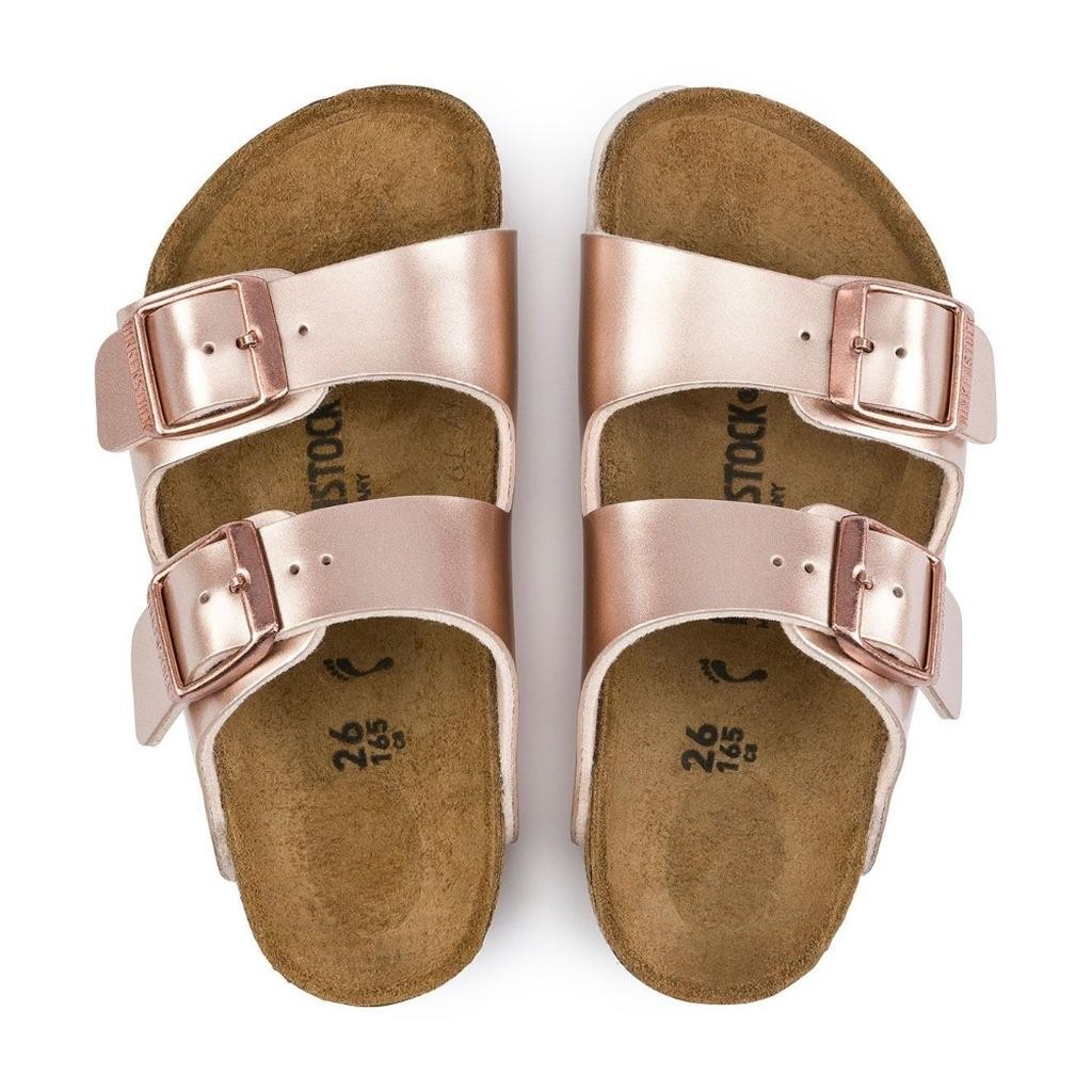 Birkenstock Arızona Bf Electrıc Metallıc Kadın Pembe Terlik