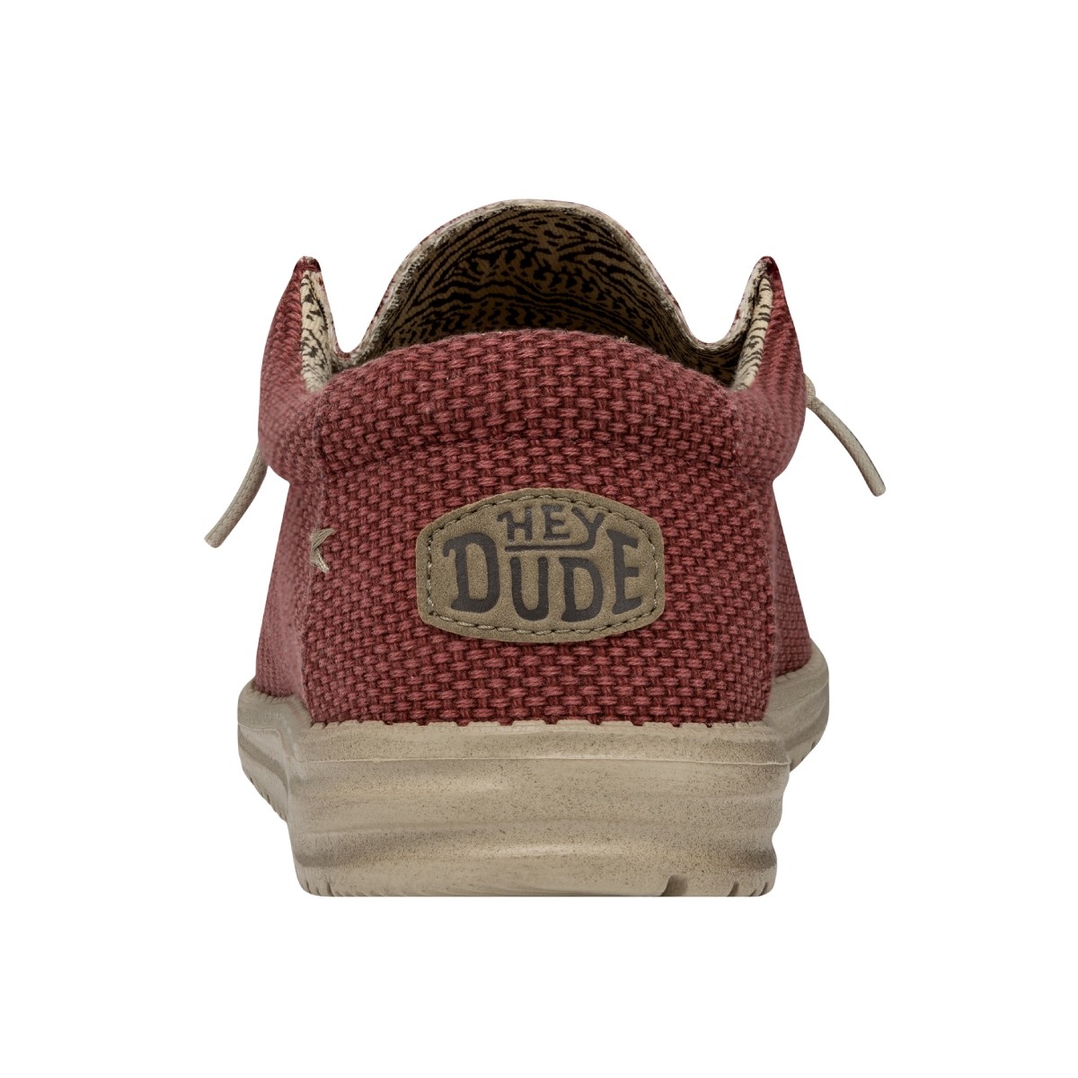 Hey Dude Wally Braided Pompeian Red HD.40003 6VP