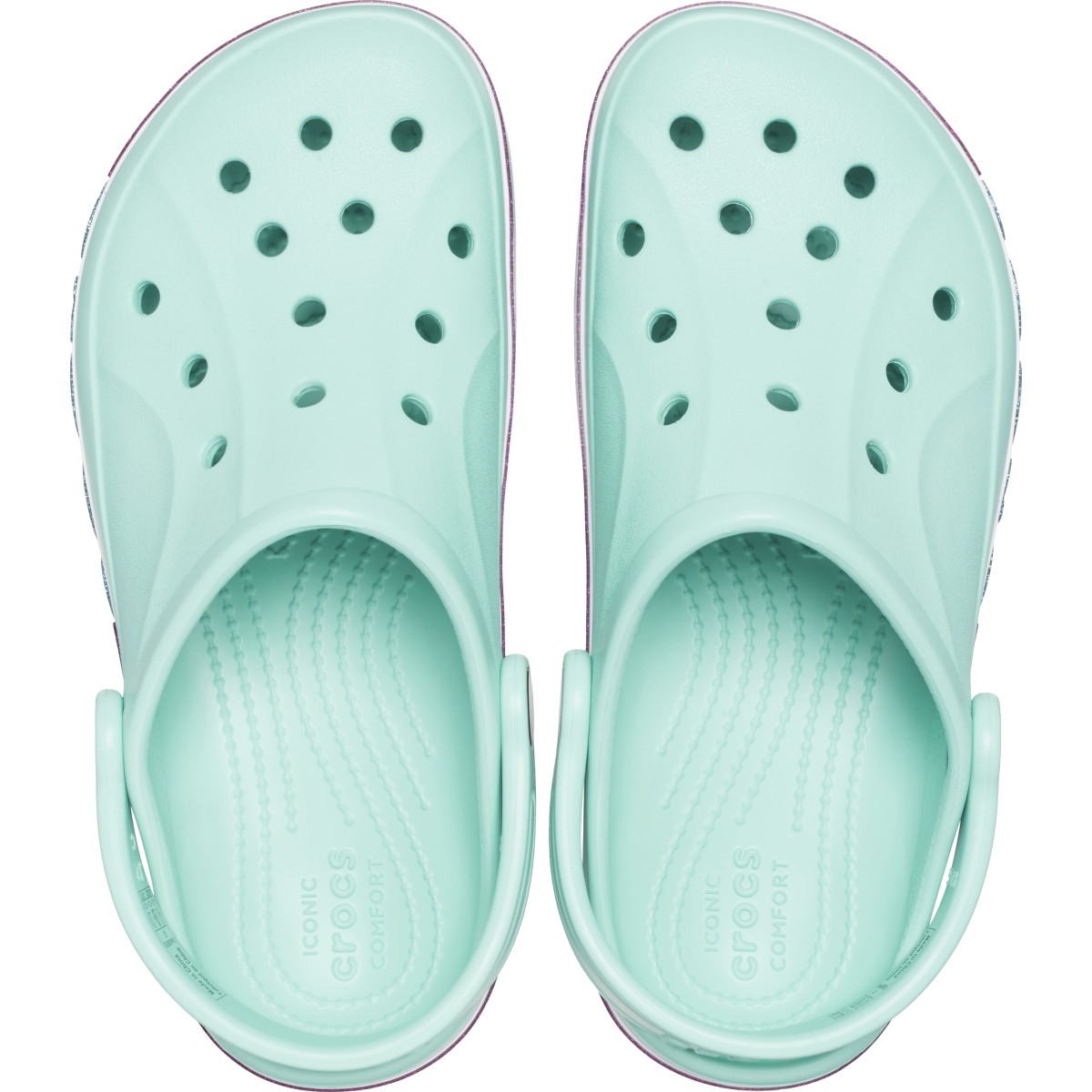 Crocs Bayaband Rainbow Glitter Clg T Kids 209731 - Turkuaz