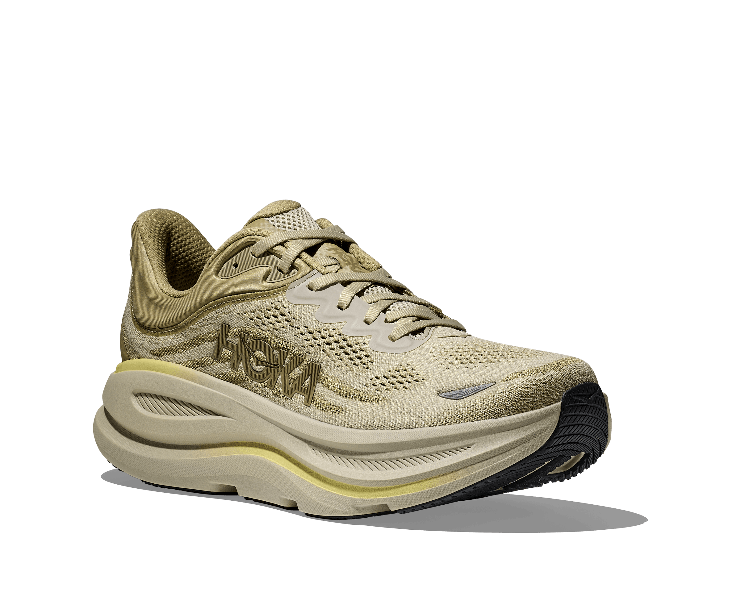 Hoka Bondi 9 Erkek Yeşil Koşu Ayakkabısı 1162011-GSSL
