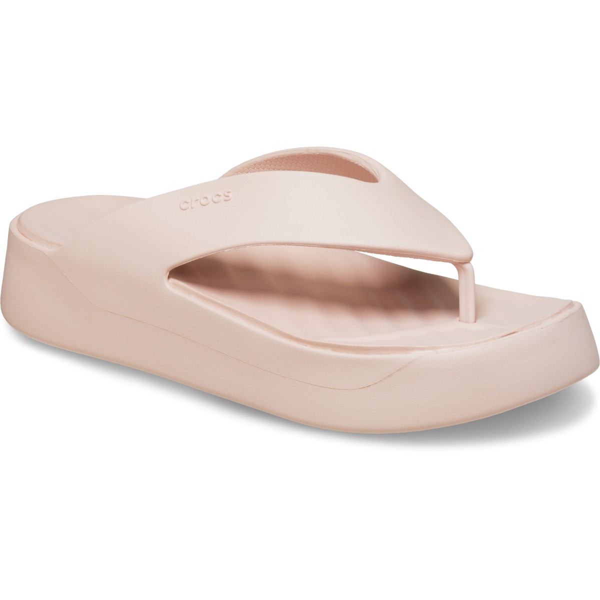 Crocs Getaway Platform Flip 209410 - Pudra