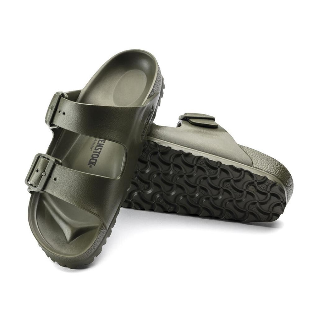 Birkenstock Arızona Eva Kadın Haki Çift Tokalı Terlik 1019152