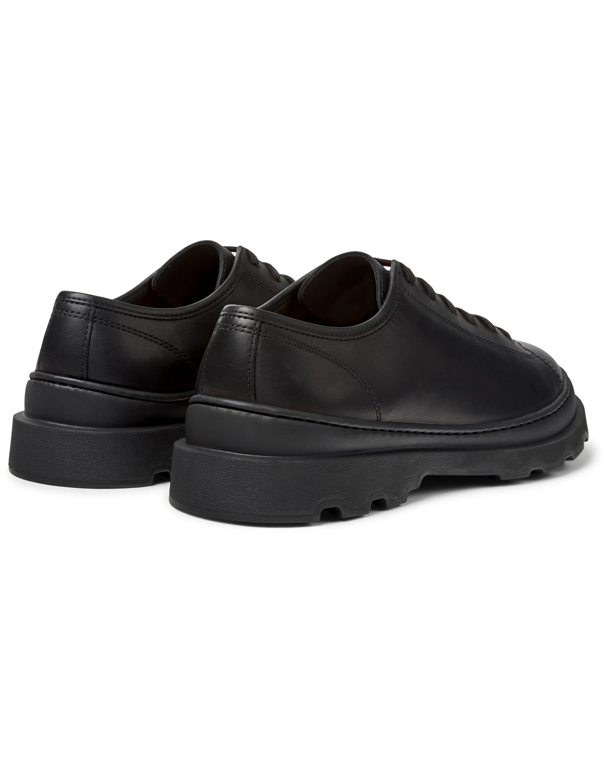 Camper Brutus Erkek Siyah Deri Günlük Ayakkabı K101066-001