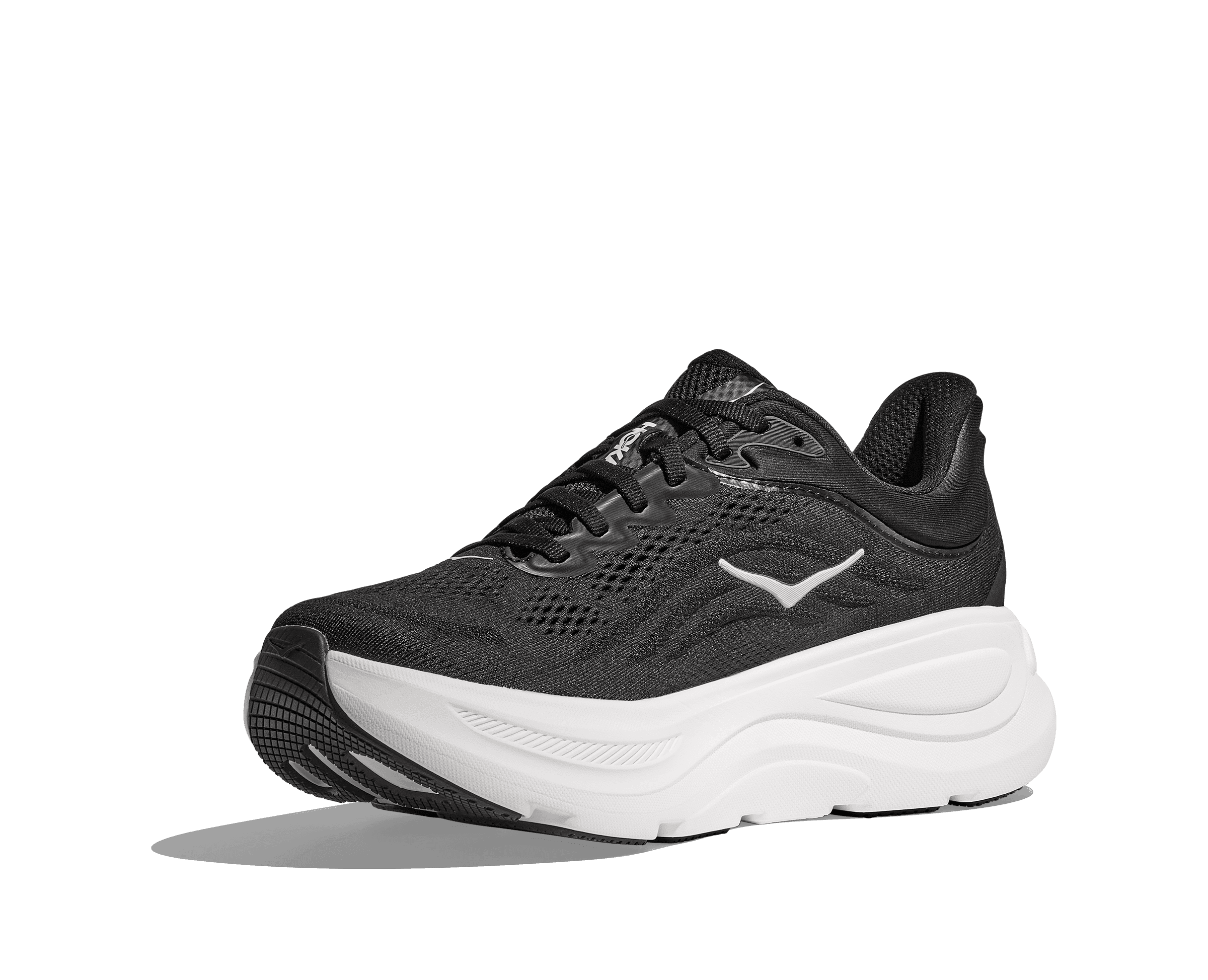 Hoka Bondi 9 Kadın Siyah Koşu Ayakkabısı 1162012-BWHT