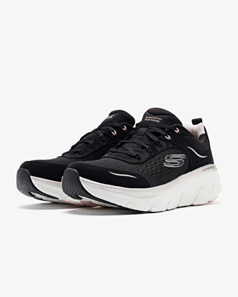 Skechers D'Lux Walker 2.0 Gradıent Glam Kadın Siyah Spor Ayakkabı 150103 BKRG