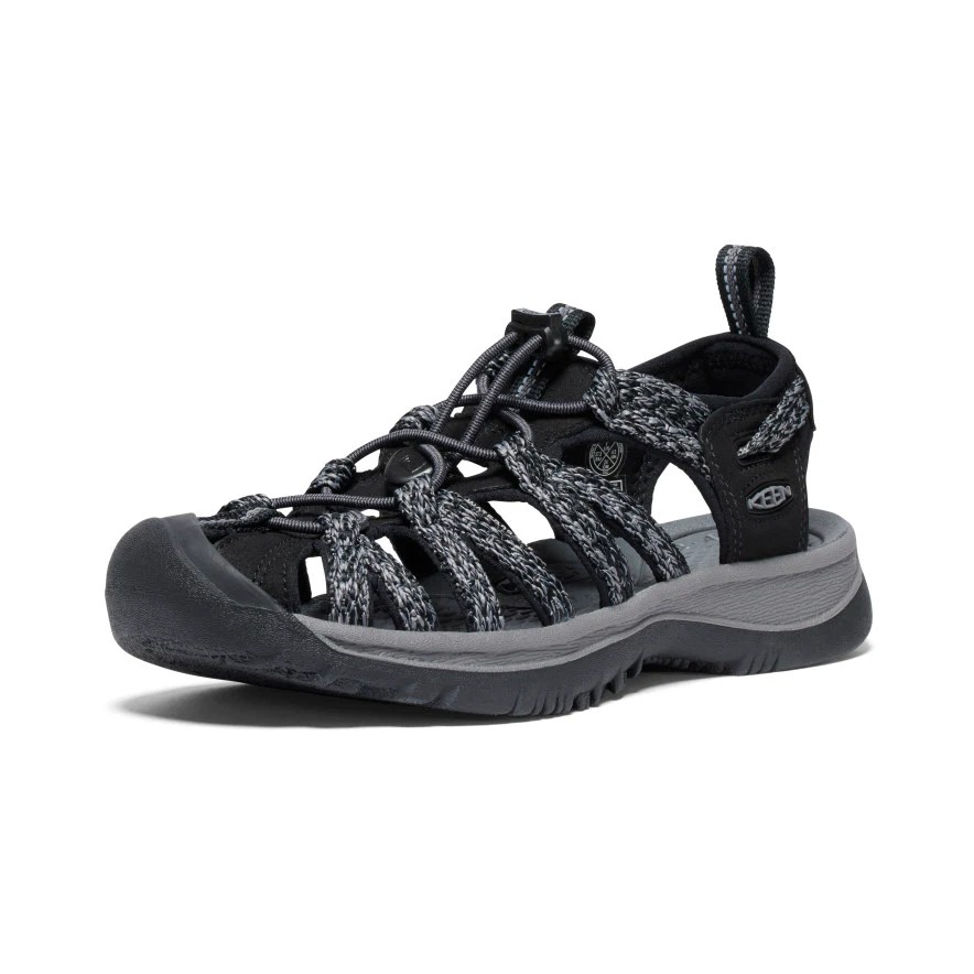 Keen Whısper Black Steel Grey Kadın Siyah Outdoor Sandalet 1028815