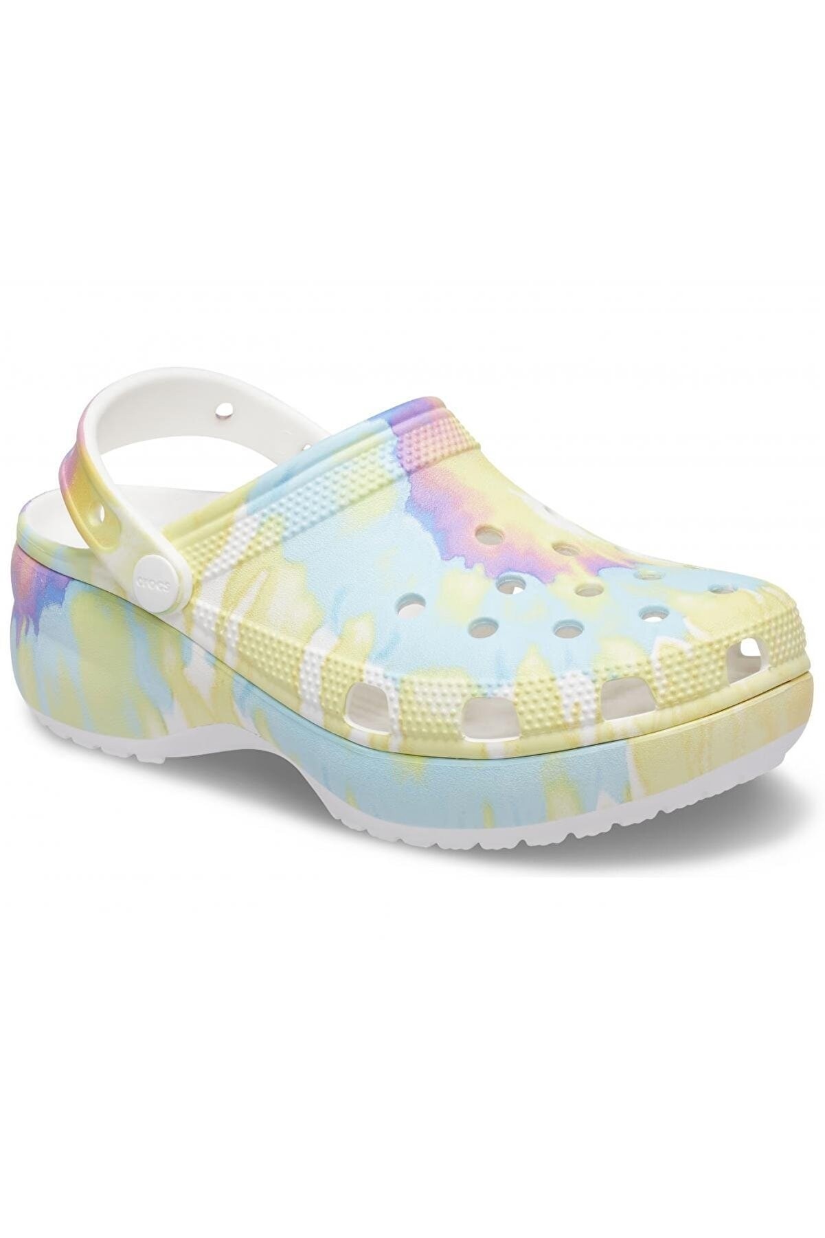 Crocs Classic PlatformTie Dye Graph Clg W