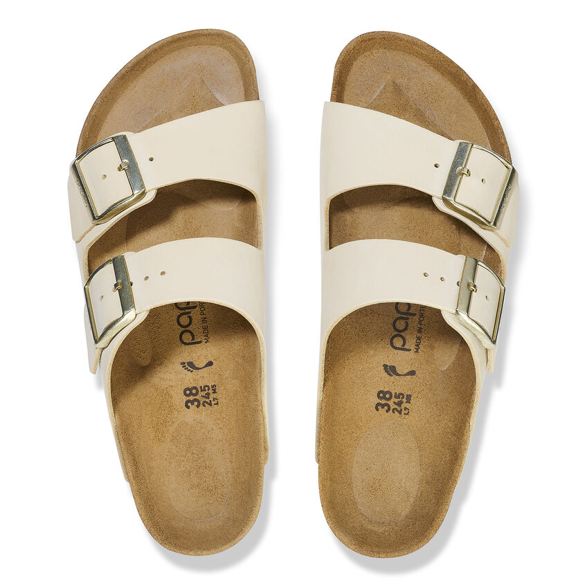 Birkenstock Arızona Platform Flex Nu Kadın Bej Terlik 1026924