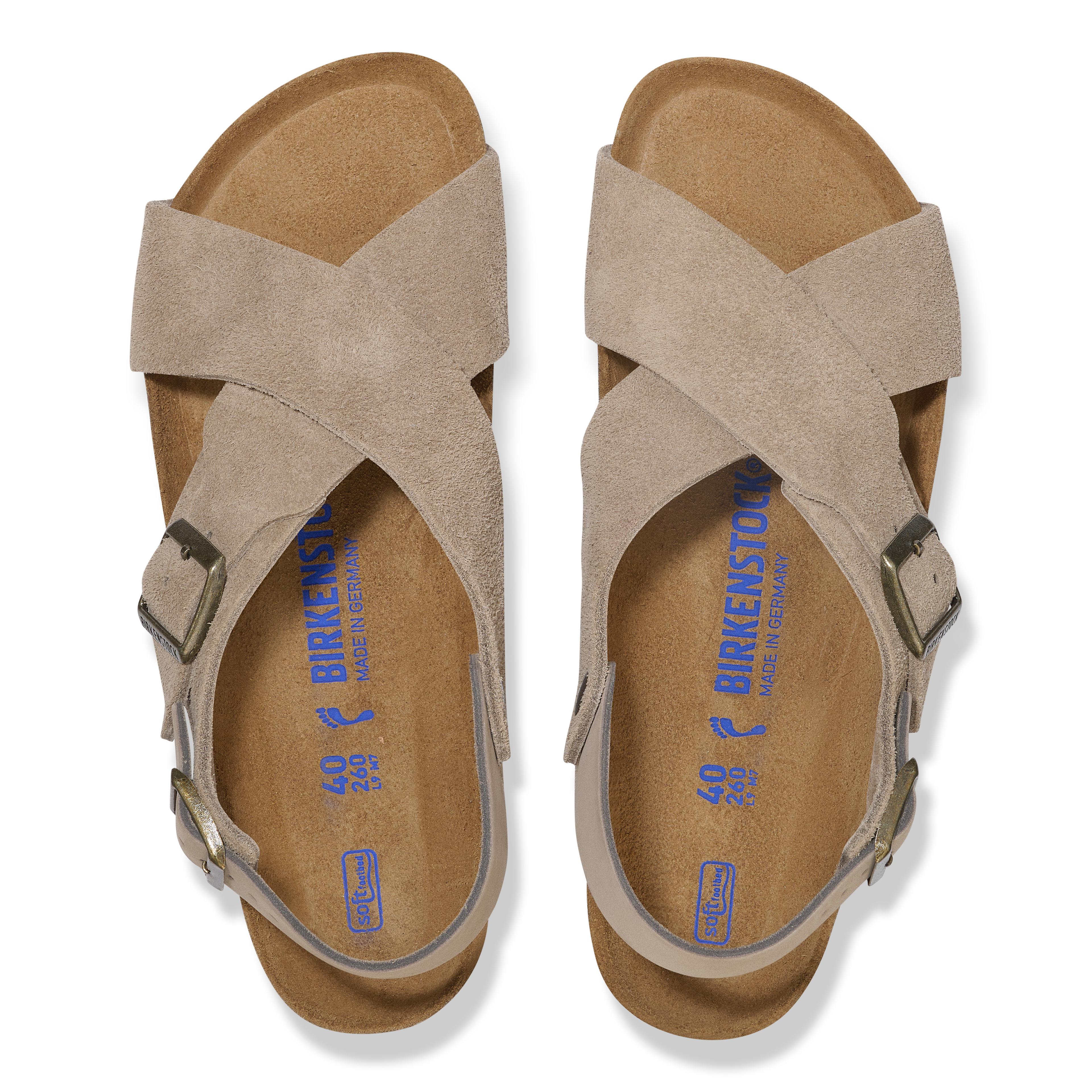 Birkenstock Tulum Sfb Vl Kadın Vizon Süet Sandalet 1029834