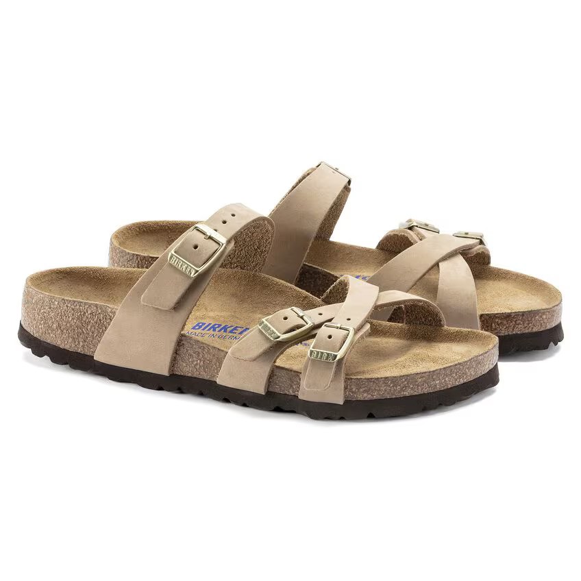 Birkenstock Franca Sfb Nu Kadın Taş Düz Terlik 1022973