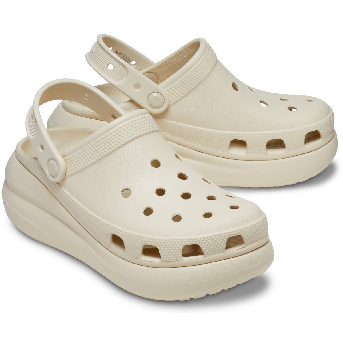 Crocs Classic Crush Clog Woman 207521 - Krem