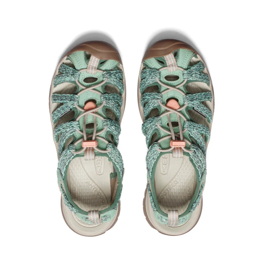 Keen Waterfront Whısper Kadın Yeşil Gri Outdoor Sandalet 1029012