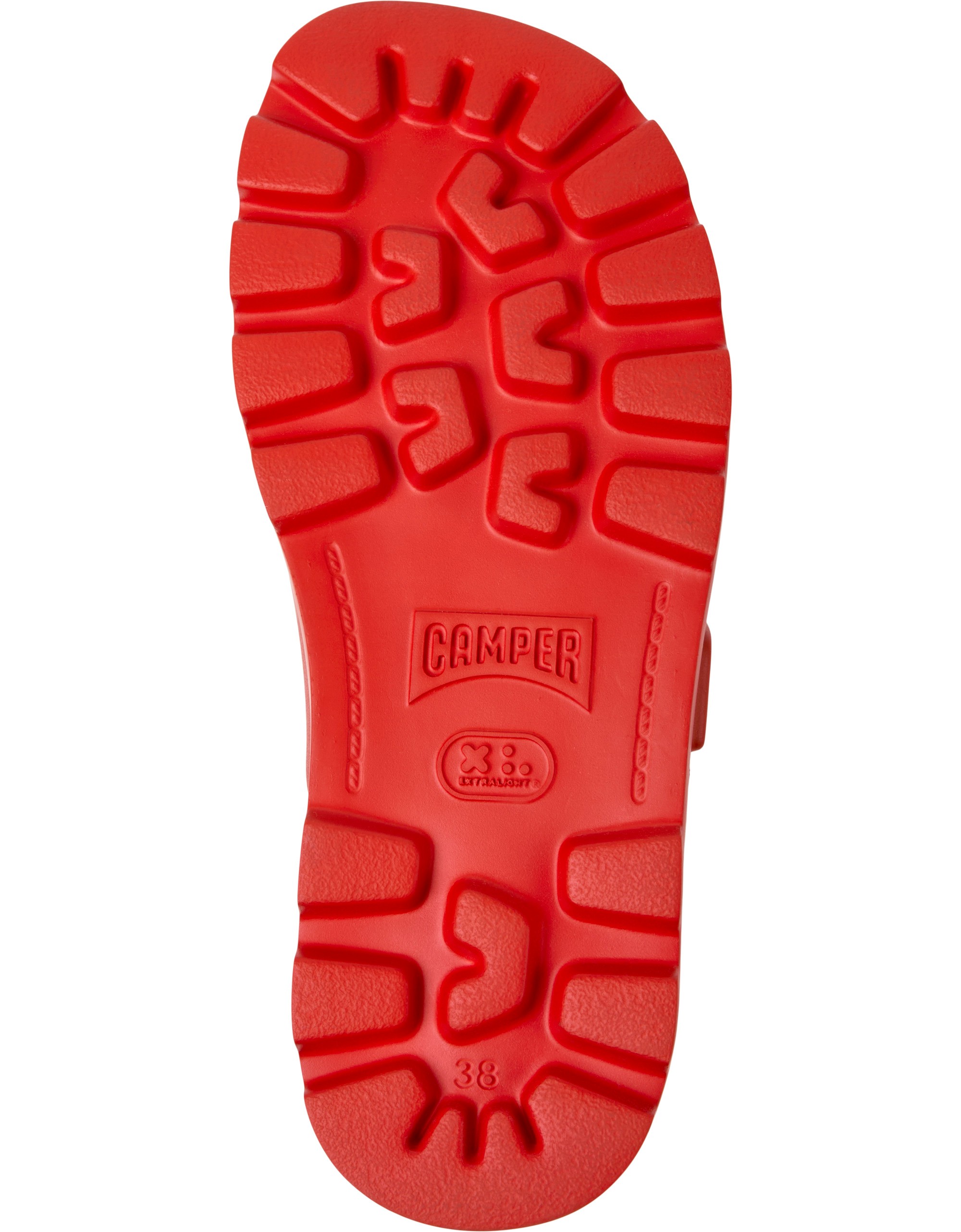 Camper Brutus Sandals Kadın Kırmızı Spor Terlik K201792-003