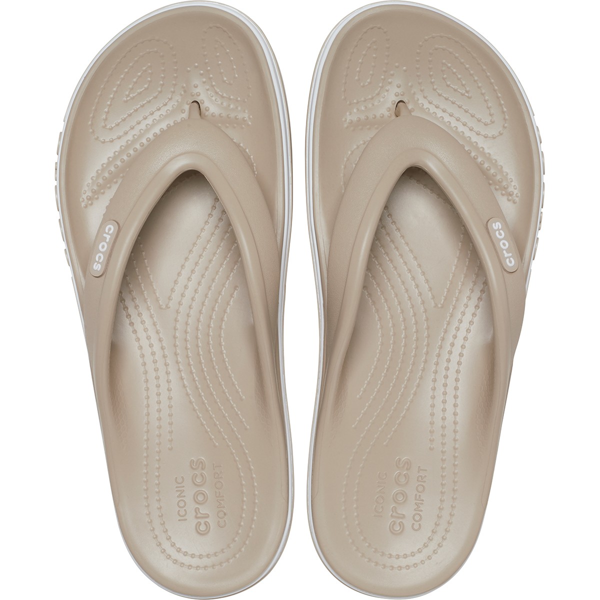 Crocs Bayaband Flip Unisex 205393 - Krem