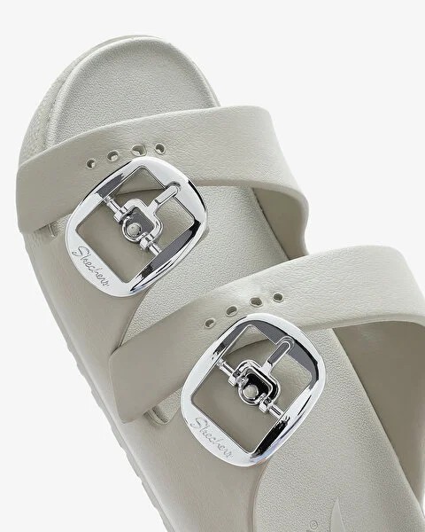 Skechers Arch Fıt Calı Breeze 2.0 Gold Star Kadın Bej Terlik 111592 NAT