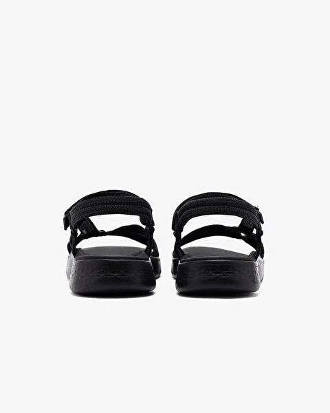Skechers Go Walk Flex Sandal Sublıme Kadın Siyah Sandalet 141451 BBK