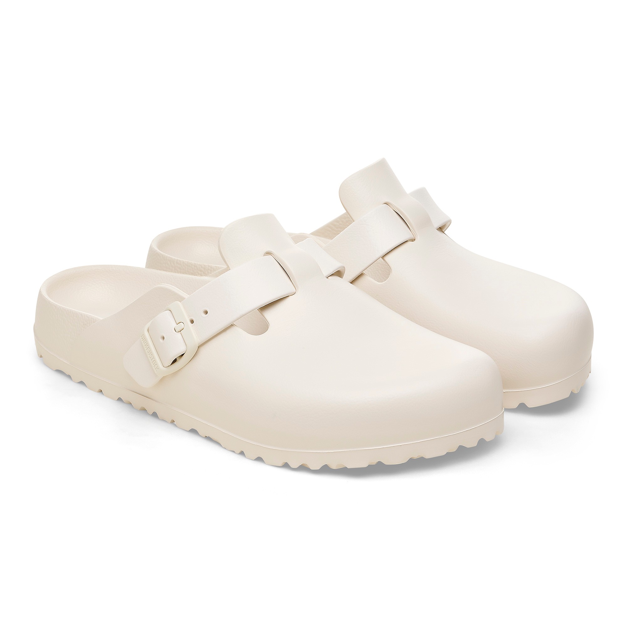 Birkenstock Boston Eva Erkek Bej Burnu Kapalı Terlik 1027381