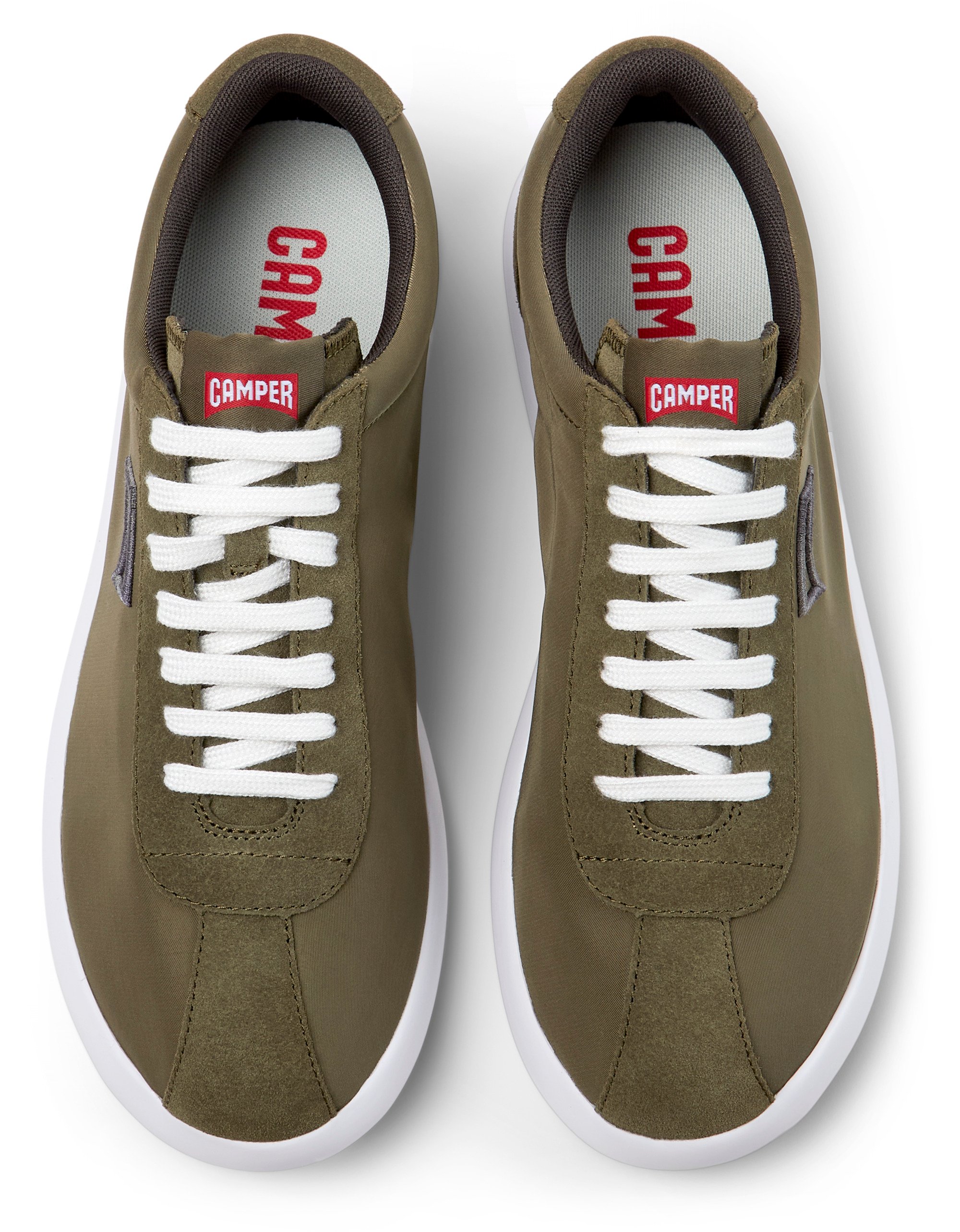 Camper Pelotas XLF Erkek Yeşil Süet Deri Tekstil Sneaker K101019-006