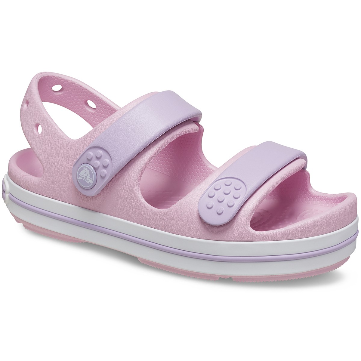 Crocs Crocband Cruiser Sandal T Kids 209424 - Pembe-Mor