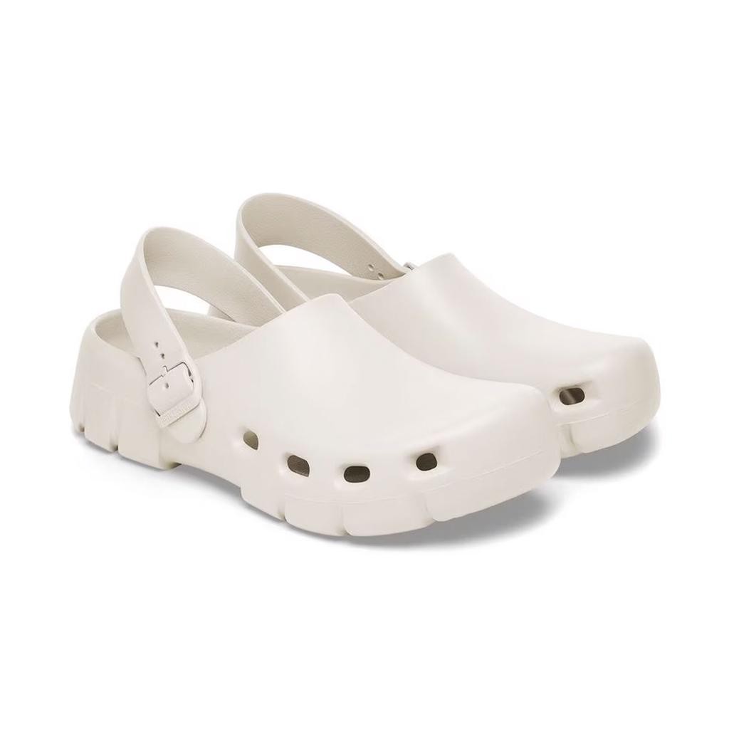 Birkenstock Bırkı Flow Eva Kadın Krem Burnu Kapalı Terlik 1027706