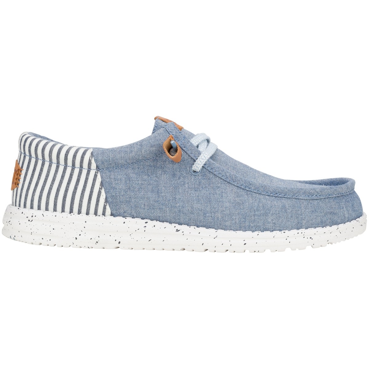 Hey Dude Wally Funk Nu Prep Faded Denim Navy Blaze HD.43126 4XA
