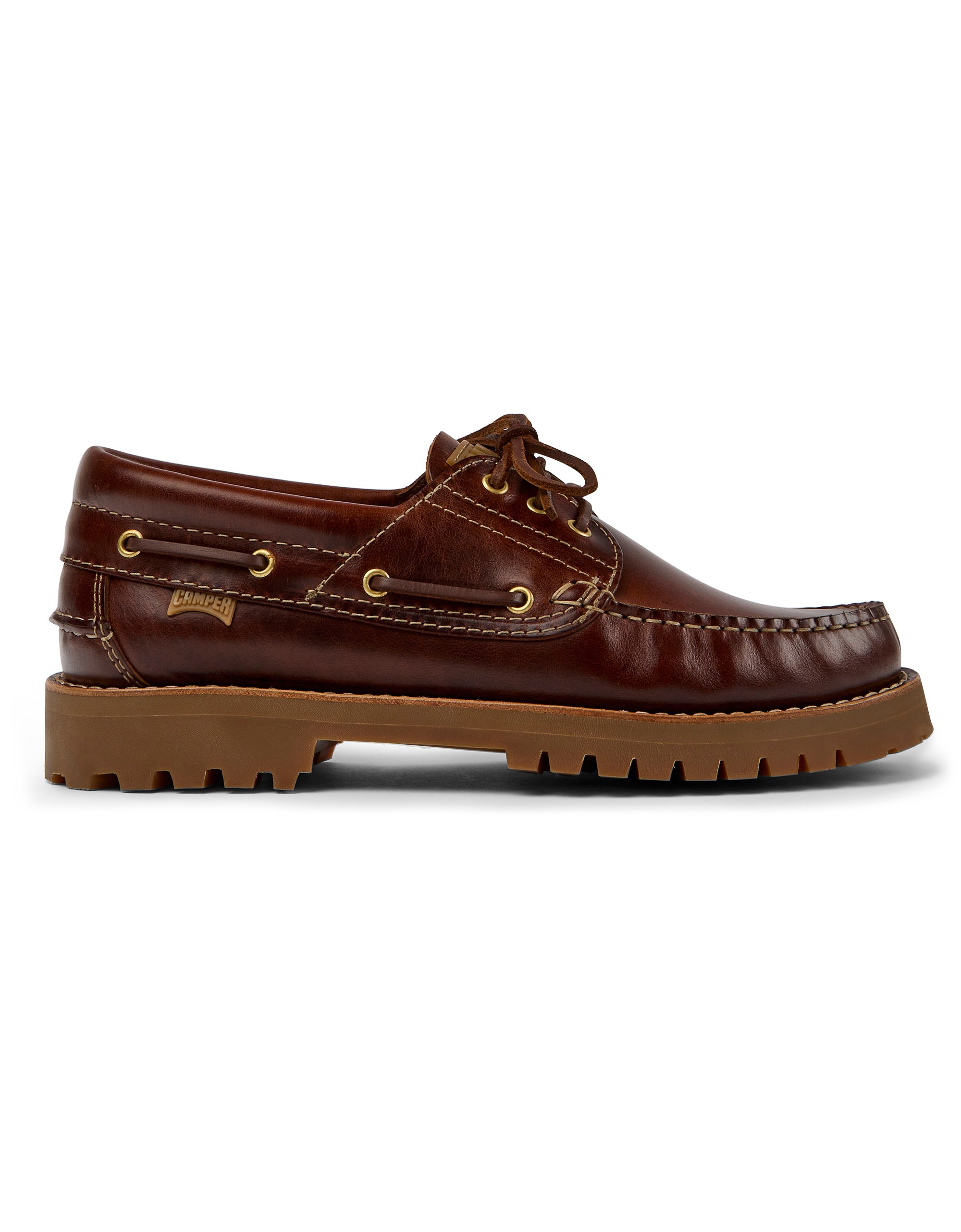 Camper Nautıco Kahverengi Erkek Boat Shoe