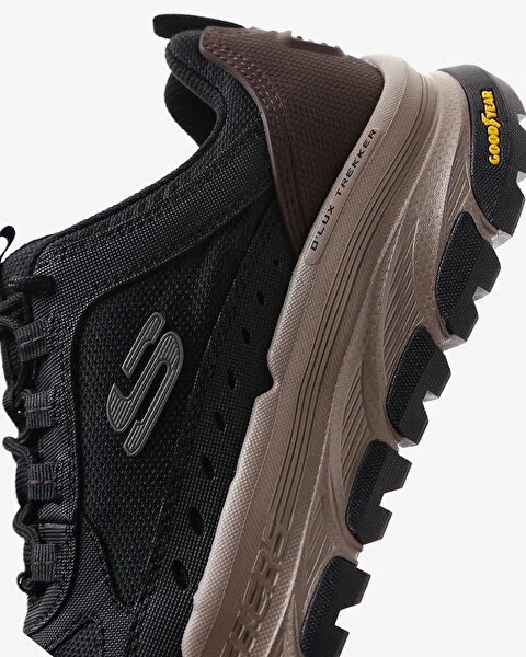 Skechers D'lux Trekker Erkek Siyah Outdoor Ayakkabı 237565 BKNT